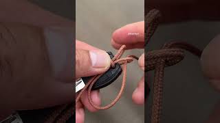 Simple and convenient paracord keychain [upl. by Ludmilla]