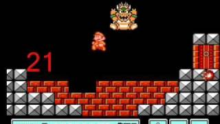 How Many Fireballs Does It Take to Defeat Bowser in SMB3 [upl. by Parke]