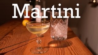 Martini cocktail from Better Cocktails at Home [upl. by Ardnasac]