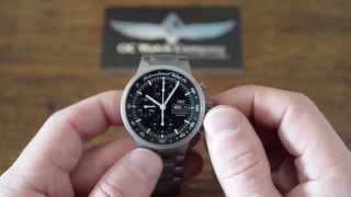 How To Set The Day Date Time IWC IW3707 GST Chronograph Watch OC Watch Company [upl. by Anitsirhk284]