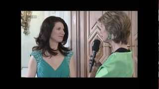 Interview Elisabeth Kulman amp Saimir Pirgu ORF 2012 [upl. by Frye543]