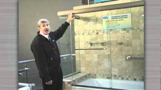 CRL Cottage Series Frameless Sliding Shower Door System [upl. by Annayt]