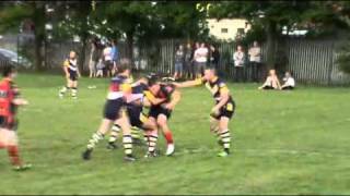 Leigh East v Clock Face Miners [upl. by Netsrejk]