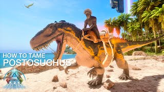 Postosuchus Taming Guide amp abilities in Ark Survival Ascended ll Prehistoric Beasts ASA [upl. by Thalassa]