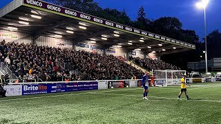 Maidstone United fans at home vs Aveley 24424 [upl. by Llewellyn275]