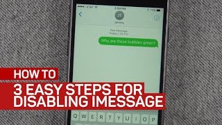 Disable iMessage easily when moving to Android [upl. by Bickart]