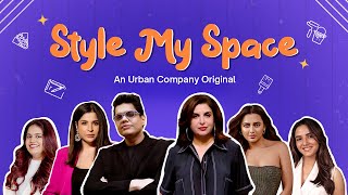 Style My Space  An Urban Company Original  New Show Promo [upl. by Aterg]