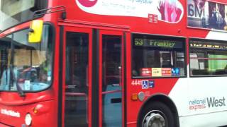 Buses in Birmingham city center in April 2016 s1 ep4 [upl. by Teador315]