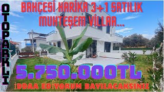 DİDİM AKBÜKTE KELEPİR FİYATTLI 31 SATILIK VİLLAABAHÇESİ MUHTEŞEM [upl. by Talia25]