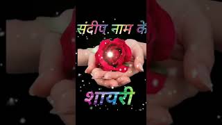 संदीप नाम की शायरी🌹 संदीप नाम के स्टेटस🌺 संदीप नाम के 2022 का वीडियो👍🏽 SoniShayar shortvideo [upl. by Salba917]