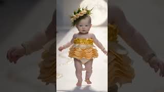 quotBaby Fashion Show Cutest Flower Power Outfits for🌹🌼🌸 BabiesquotBabyFashion2024 FlowerPowerOutfits [upl. by Gladine]