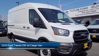 2020 Ford Transit250 3d Cargo Van Sacramento Roseville Elk Grove Folsom Stockton [upl. by Seyer]