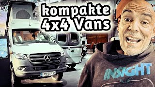 9 kompakte 4x4 Camper Vans im Vergleich  Was kommt nach Westfalia Rundgang CMT [upl. by Ateinotna]