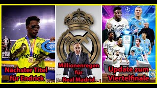 🌟Endrick Superstar🌟🥇 630 Millionen Geldregen für Real Madrid💵💰Update Real Madrid Manchester City 🤍👑 [upl. by Aniras]