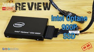 Intel Optane 900P SSD ตัวจริงของคำว่า เร็ว แรง อึด  ZoLKoRn on Live 143 [upl. by Maghutte]