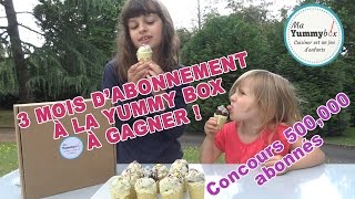 CONCOURS FINI DEGUSTATION et 3 Mois de Yummy Box à gagner   Studio Bubble Tea unboxing [upl. by Geoffrey]