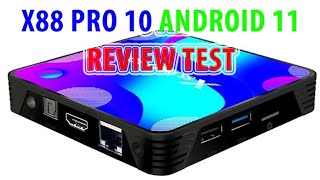 Antfraer X88 PRO Android 100 TV Box Review [upl. by Sorcha524]