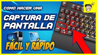 ✅ Como tomar una CAPTURA de PANTALLA en cualquier PC o LAPTOP 【2022】 [upl. by Sheng539]