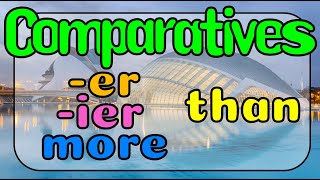 Aprende las reglas de los comparativos en inglés Comparatives [upl. by Yttig984]