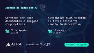 Webinar  Jornada de dados com IA [upl. by Jacobina]