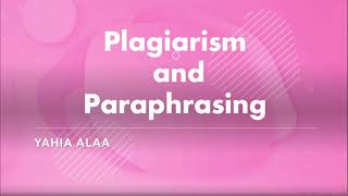 أهم المواقع للتخلص من السرقه الأدبيه و إعاده صياغه الكلام  Plagiarism and Paraphrasing [upl. by Ytsud]