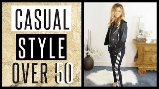 Over 50 Style Tips  Casual Sporty Style [upl. by Bolten372]