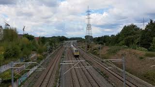 NMBS SNCB  Siemens Eurosprinter HLE 18 II  M6 Dosto  Dubbeldek  L50a  IC Genk  Knokke [upl. by Naugal599]