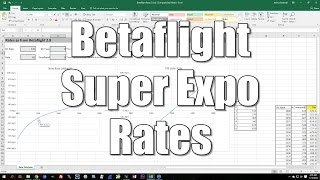 Betaflight Super Expo Rates How To Configure [upl. by Tareyn]