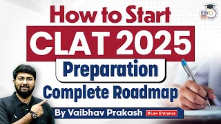 How to Start CLAT 2025 Preparation  CLAT 2025  StudyIQ Law Entrance [upl. by Munsey]