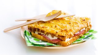 Recette  CroqueMonsieur [upl. by Enaamuj]