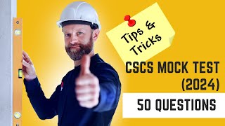 How to prepare for a CSCS test  50 questions  Best tips and tricks 2 2024 [upl. by Ruosnam558]