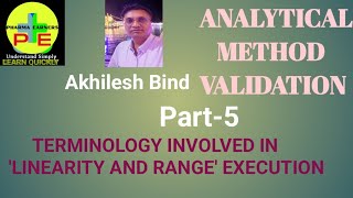 AMV PART 5  TERMINOLOGIES USED TO EXECUTE LINEARITY AND RANGE [upl. by Volotta498]