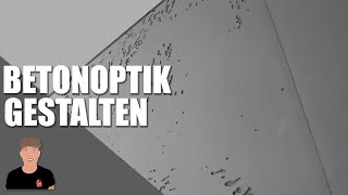 Betonoptik  So gehts  Maler Tutorial  kreativtobi 🦊 [upl. by Puglia]