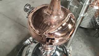 Vodka Rum Distilling Equipment Spirit Wine Distillery Machine Copper Distilling Stilldistillery [upl. by Ladnyc]