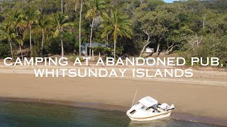 Spending a Night in Abandoned Pub in the Whitsunday Islands The oldest resort in the Whitsundays [upl. by Klump]