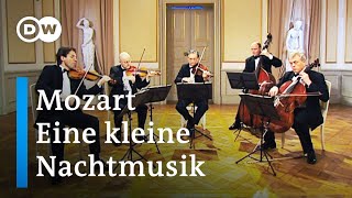 Mozart Eine kleine Nachtmusik  Gewandhaus Quartet with Stefan Adelmann double bass [upl. by Sadoff]