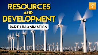 Resources and Development class 10 Part 1 Animation  Class 10 geography chapter 1  CBSE [upl. by Anahsat687]