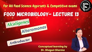 Alcaligenes Alteromonas amp Arthrobacter [upl. by Smalley]