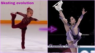 Kamila Valieva камила Валиева  Skating evolution 20102022 [upl. by Phene112]