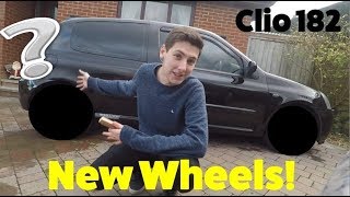 Finally i got new wheels Clio 182 [upl. by Anselma]