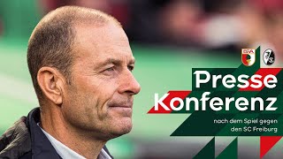 Pressekonferenz nach Freiburg  Voßler amp Thorup [upl. by Ddat]