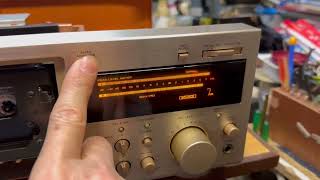 TEAC V7010 STOP鍵斷裂、play會絞帶 故障 維修 測試 [upl. by Inittirb]