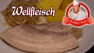 Wellfleisch selber machen  Kesselfleisch aus der Hausschlachtung  Opa Jochens Rezept [upl. by Lamarre]