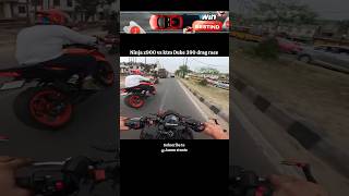 Kawasaki ninja z900 vs ktm Duke 390 drag race shorts rider viral [upl. by Mij]