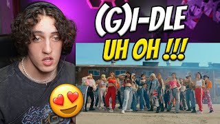 GIDLE quotUhOhquot Official Music Video  Reaction [upl. by Ruyle]