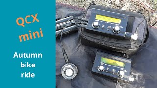 Taking two QCX mini radios for a bike ride [upl. by Valdis]