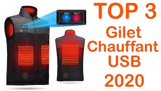 TOP 3  Meilleur Gilet Chauffant USB 2020 [upl. by Anirba]