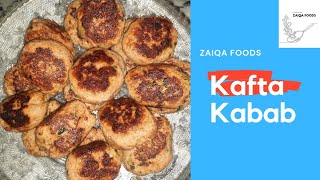 Kafta Kabab काफ्ता कबाब रेसिपी Recipe By Al Zaiqa Food [upl. by Hobey492]