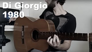 Violão Di Giorgio Modelo Clássico Nº 28 ano 1980 fabricado no Brasil [upl. by Hsenid]