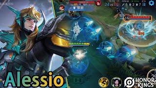 Honor of Kings（Alessio）Mechathemed skin｜Skin com tema Mecha [upl. by Eleanora]